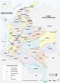 Mapa de Colombia con ciudades importantes - Mapa de Colombia