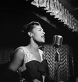 File:Billie Holiday, Downbeat, New York, N.Y., ca. Feb. 1947 (William P. Gottlieb 04251).jpg ...