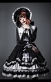 US$ 149.99 - Eternal Night Gothic Lolita OP Dress - www.lolitaknot.com