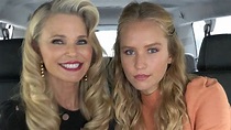 Christie Brinkley steps out with look-alike daughter Sailor at NYFW ...