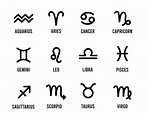 Zodiac SVG Bundle, Zodiac Signs SVG, PNG, Astrology Svg, Constellation ...