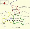 Bundesland Salzburg in Österreich - Austria Insiderinfo
