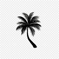 Black Palm Tree Png