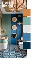 Paleta de colores vintage: Art Decó y Art Noveau en el baño | Casa ...