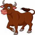 Diseño de toro pintado a mano | Vector Gratis Buffalo Cartoon, Cartoon ...