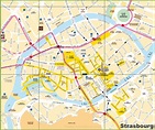 Tourist map of Strasbourg City Centre - Ontheworldmap.com