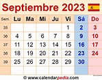 Calendario 2023 Fechas Importantes De Septiembre - IMAGESEE