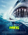 New poster for The Meg features Jason Statham and the fearsome Megalodon