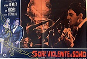 "5 ORE VIOLENTE A SOHO" MOVIE POSTER - "THE SMALL WORLD OF SAMMY LEE ...