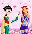 Pin on Robin + Starfire