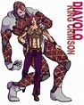 King Crimson and Diavolo | Jojo's bizarre adventure stands, Jojo ...