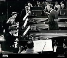 Apr. 04, 1966 - Rehearsing For Menuhin's Birthday Concert- The famous ...
