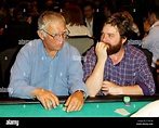 Zach Galifianakis and his father Harry The Hangover Charity Poker ...