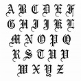 10 Best Printable Old English Alphabet A-Z PDF for Free at Printablee ...