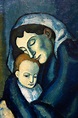 Pablo Ruiz Picasso (1881-1973) Mother and Child, c. 1901 Oil on canvas ...