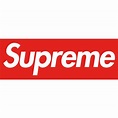 the supreme logo on a white background