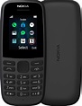 Nokia 105 4G Black 48MB 128MB RAM Gsm Unlocked Phone DISPLAY 1.8 inches ...