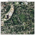 Aerial Photography Map of Salem, IN Indiana
