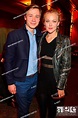 David Kross and girlfriend Agnes Lindstroem at Deutscher Filmpreis ...