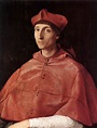 Raffaello Sanzio da Urbino. Portrait of a Cardinal (1510-11). Oil on ...
