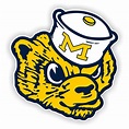 Michigan Wolverines Mascot Retro Precision Cut Decal / Sticker