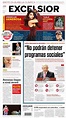 Periódico Excelsior (México). Periódicos de México. Edición de viernes ...