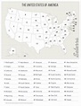 Map Of Usa Quiz – Topographic Map of Usa with States