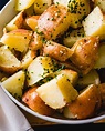 Boiled Red Potatoes with Herbs – A Couple Cooks