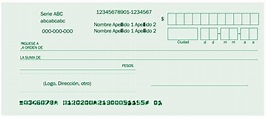 Cheque en Blanco | Talones y Cheques