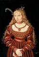 Prinzessin Sibylle von Cleve als Braut - Lucas Cranach d. Ä. als ...