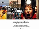 The Goonies 'R' Good Enough -Cyndi Lauper- 1985 Los Goonieses película ...