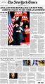 Newspaper New York Times (USA). Newspapers in USA. Wednesday's edition ...