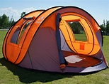 Amazon.com : Oileus Pop Up Tent Family Camping Tents 4 Person Tent for ...