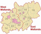 Midlands Region England | Britain Visitor - Travel Guide To Britain