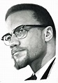 Malcolm X by Damien Linnane | Malcolm x, Malcolm x drawing, Malcolm x art
