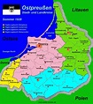 Ostpreußen Landkarte