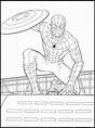 Avengers: Endgame Free Printable Coloring Sheets 22 | Spiderman dibujo ...