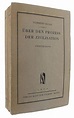 Über den Prozess der Zivilisation. 2 vols. - [THE FIRST FORMAL ANALYSIS ...