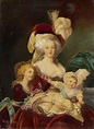 vivelareine: Um retrato de Maria Antonieta e seus filhos, após uma ...