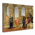Tableau sur toile Botticelli -La calomnie d'Apelles | wall-art.fr