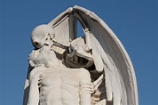 El Beso de la muerte (aprox. 1930) Escultura del cementerio del ...