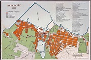 1920 map shows how Reykjavík has grown from a small town to a small ...