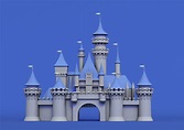 modelo 3d Castillo de Disney Cenicienta - TurboSquid 1362575