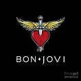 Bon Jovi Logo Photograph by Neal Johnson - Pixels Merch