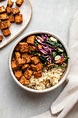 Easy Baked Tempeh (3 Ingredients + SO Crispy!) - From My Bowl