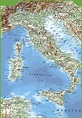 Los mapas de Italia - Italia ubicación en el mapa (en el Sur de Europa ...