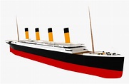 Titanic Animado El Barco, HD Png Download - kindpng