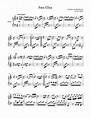 Para Elisa - Original - Beethoven Sheet music for Piano (Solo ...