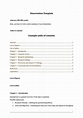 10 Free Dissertation & Thesis Templates