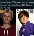 Justin Bieber 2020 looks like he's trying to convince Justin Bieber ...